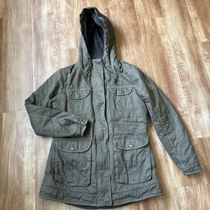 Kuhl Projekt Women's‎ Polyester Full Zip Green Fleece Lined Luna Jacket Size S
